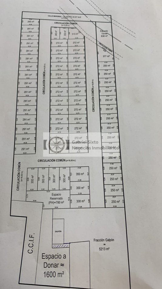 VENTA TERRENO SOBRE CARRIL NACIONAL 3  HA. IDEAL DESARROLLO INMOBILIARIO, GUAYMALLEN 