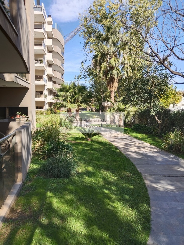 VENTA DEPTO 1 DORM EN TORRES PUNTA ARIZU, PLANTA BAJA CON COCHERA AMENITIS 