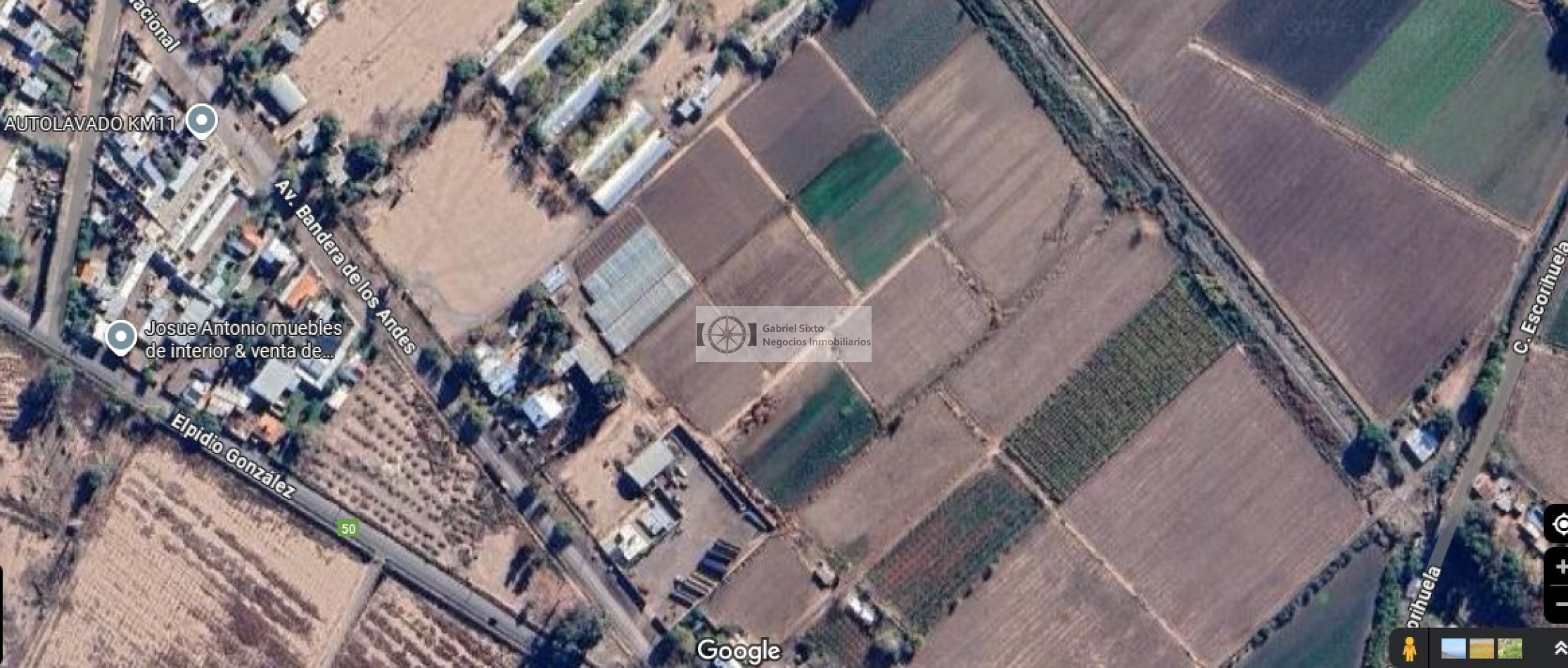 VENTA TERRENO SOBRE CARRIL NACIONAL 3  HA. IDEAL DESARROLLO INMOBILIARIO, GUAYMALLEN 